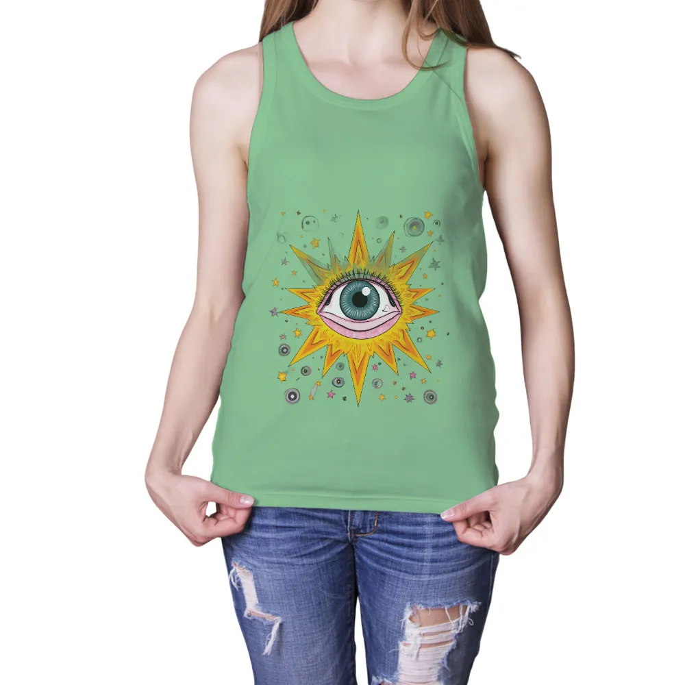 Tee Shirts Printed: Eye of Enlightenment - Cosmic Vision|dallas stars robertson