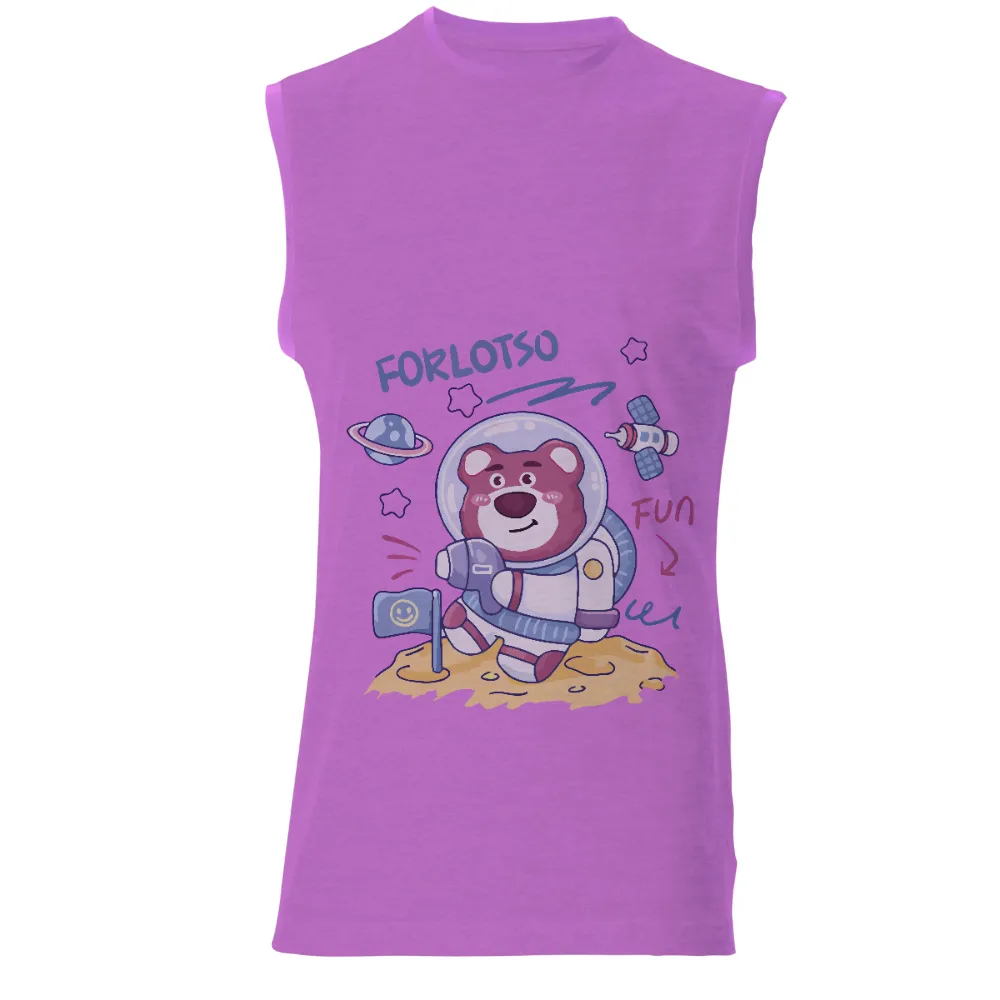 Tee Shirt Printing: Forlotso's Space Adventure with Smiley Flag|devin townsend space cat shirt