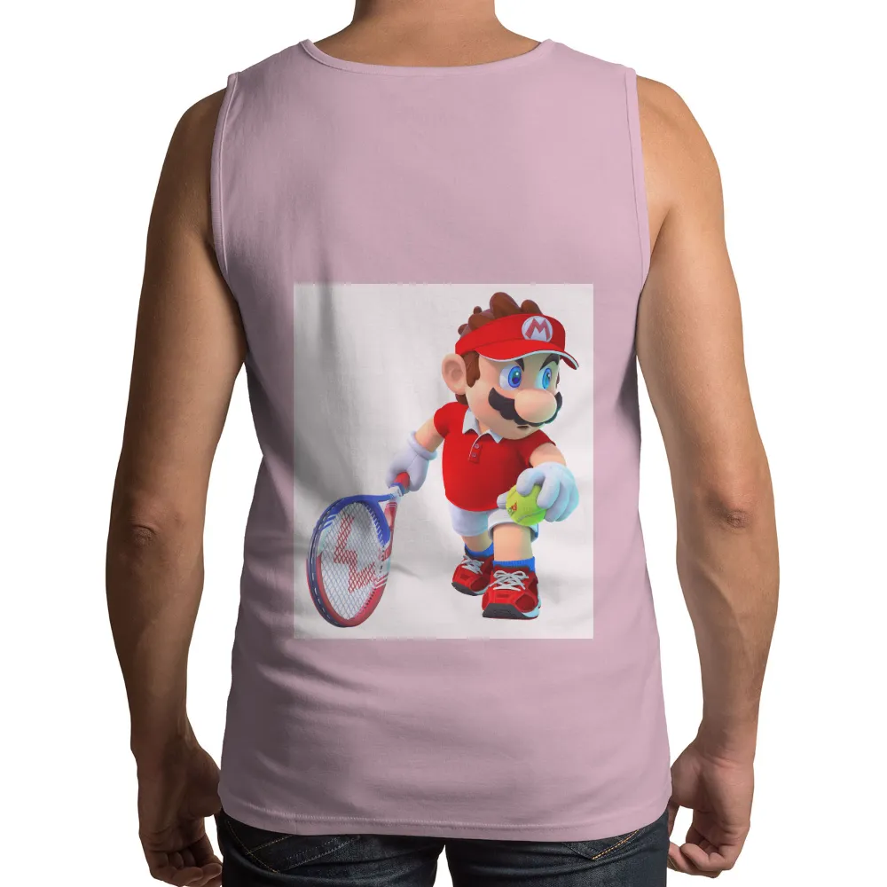 T-Shirt Printing: Mario Tennis - Celebrate Sportsmanship and Competition|mario valentine shirt