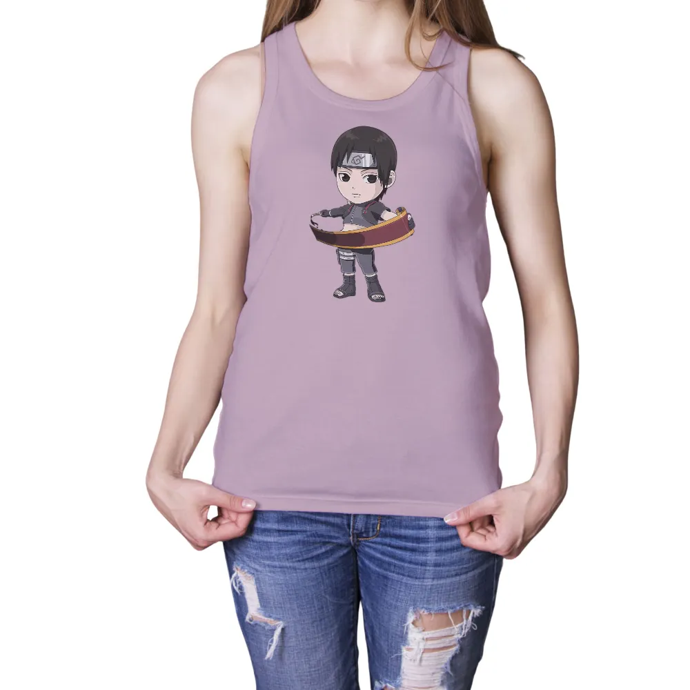 Tee Shirts Printed: Chibi Sasuke Uchiha - Anime Fan Art|hidden naruto shirt