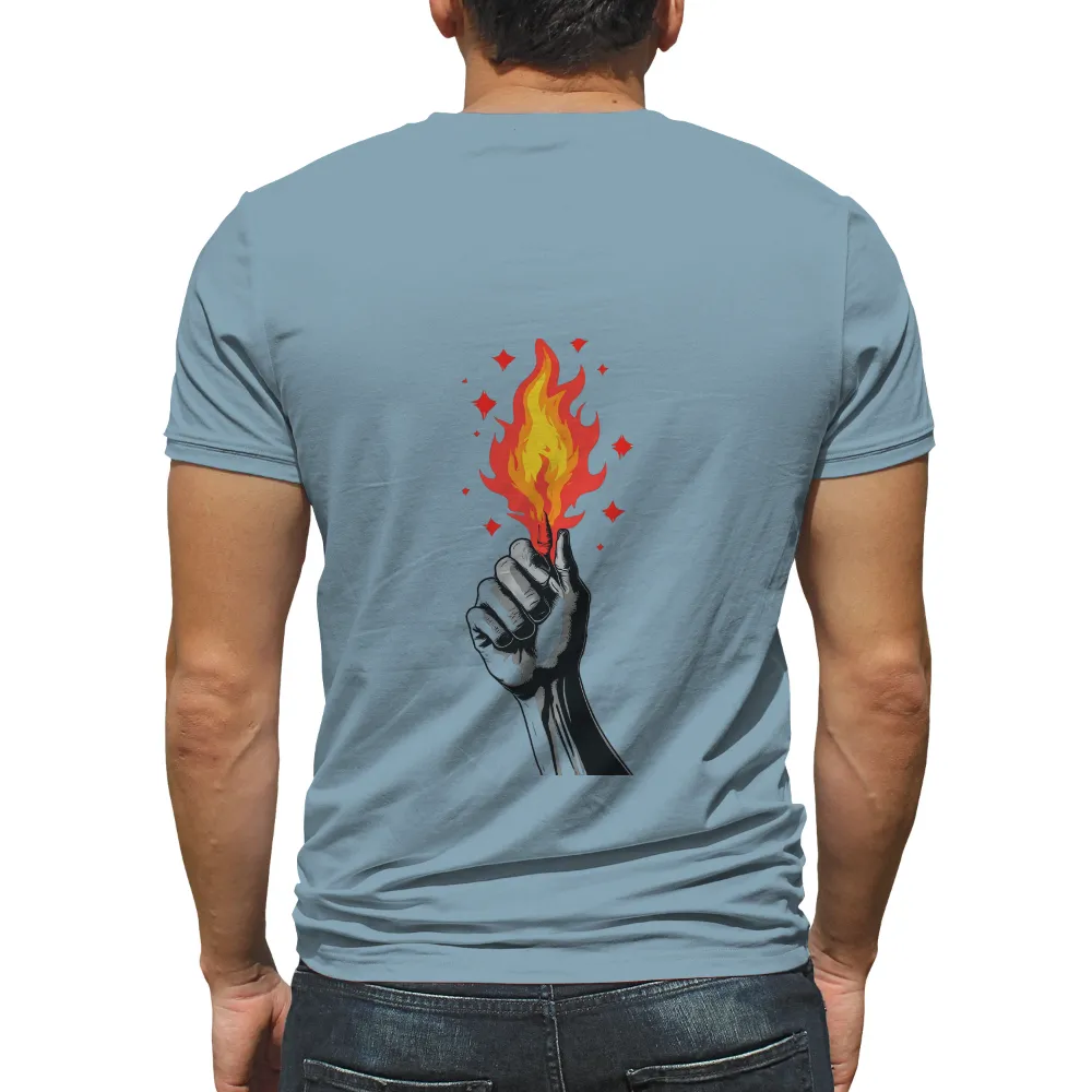 T-Shirt Printing: Ignite Your Passion with Fire and Stars|biggie the what vintage tee