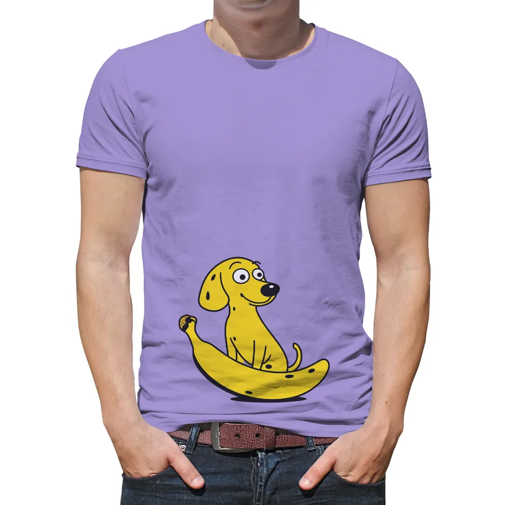 Custom Tee Shirts: Whimsical Banana Dog Design|fortnite dog shirt