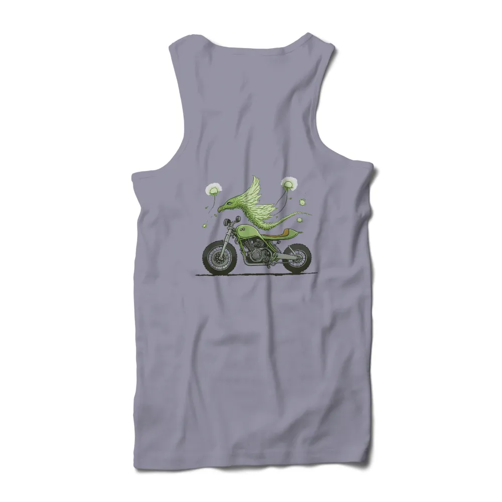 T-Shirts Design: Dragon Motorcycle - Freedom and Adventure|green beer day shirt