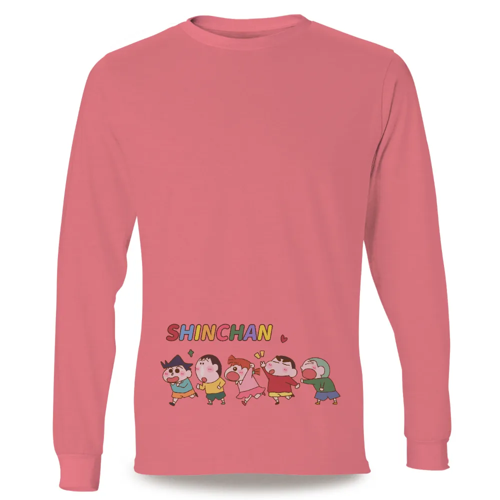 Shinchan Friends T-Shirt Printing: Celebrate Joy and Friendship|capitalist nostalgia shirt