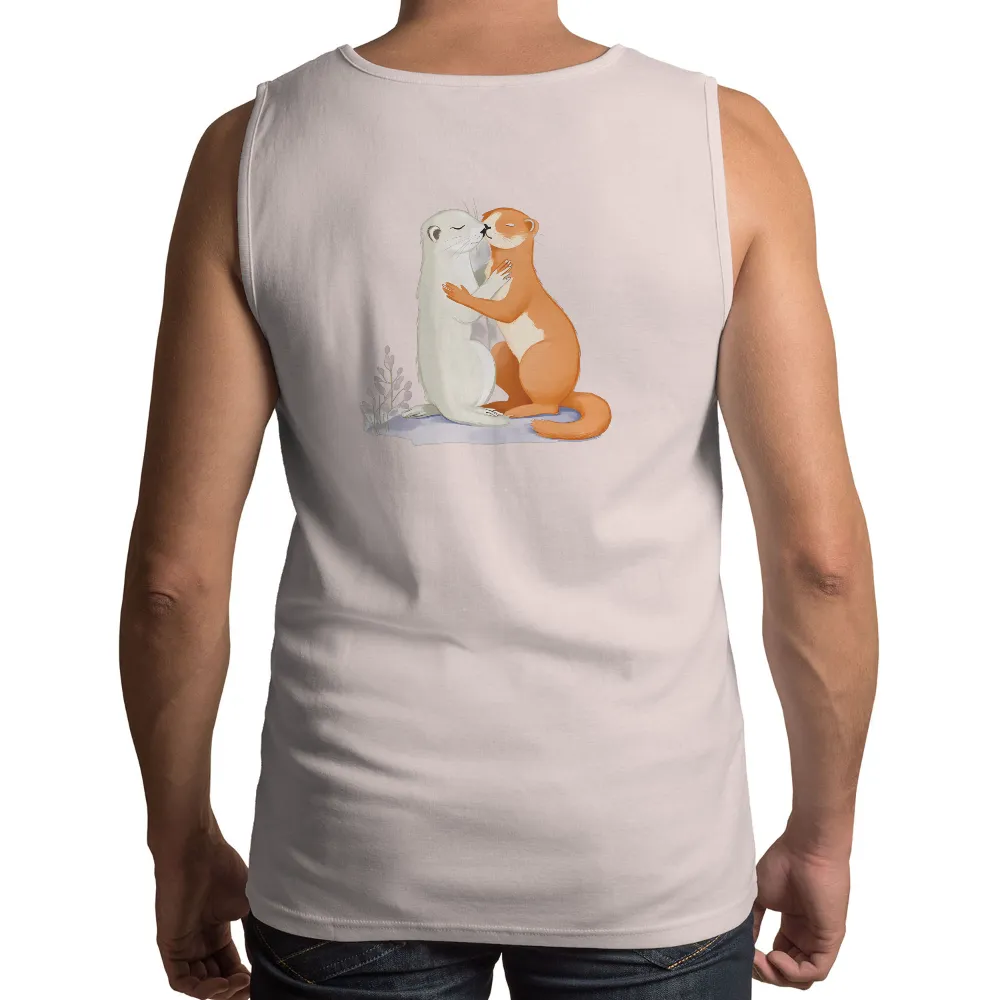 Custom T-Shirt Printing: Embrace the Warmth of Friendship with Otters|love for demar shirt nfl