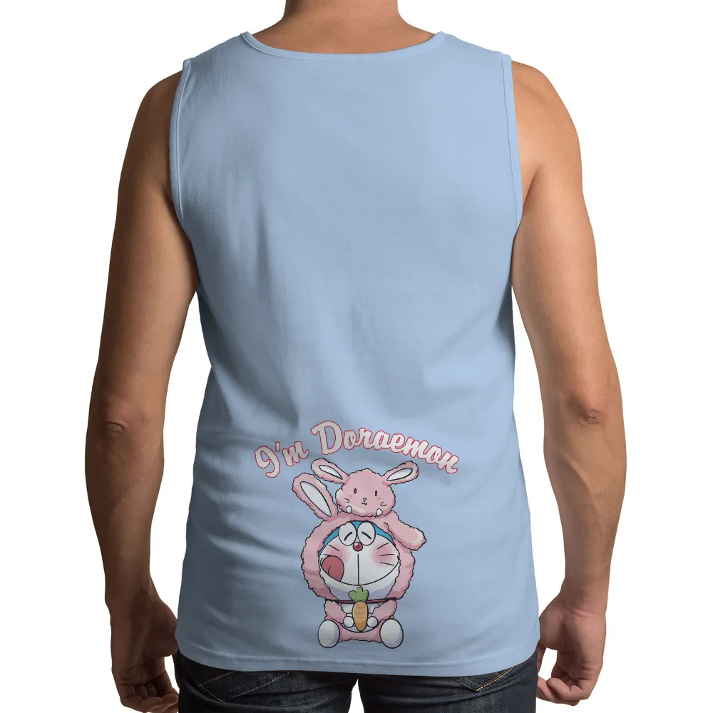 T-Shirts Custom: I'm Doraemon - Cute Bunny Fusion|cute easter shirts for adults