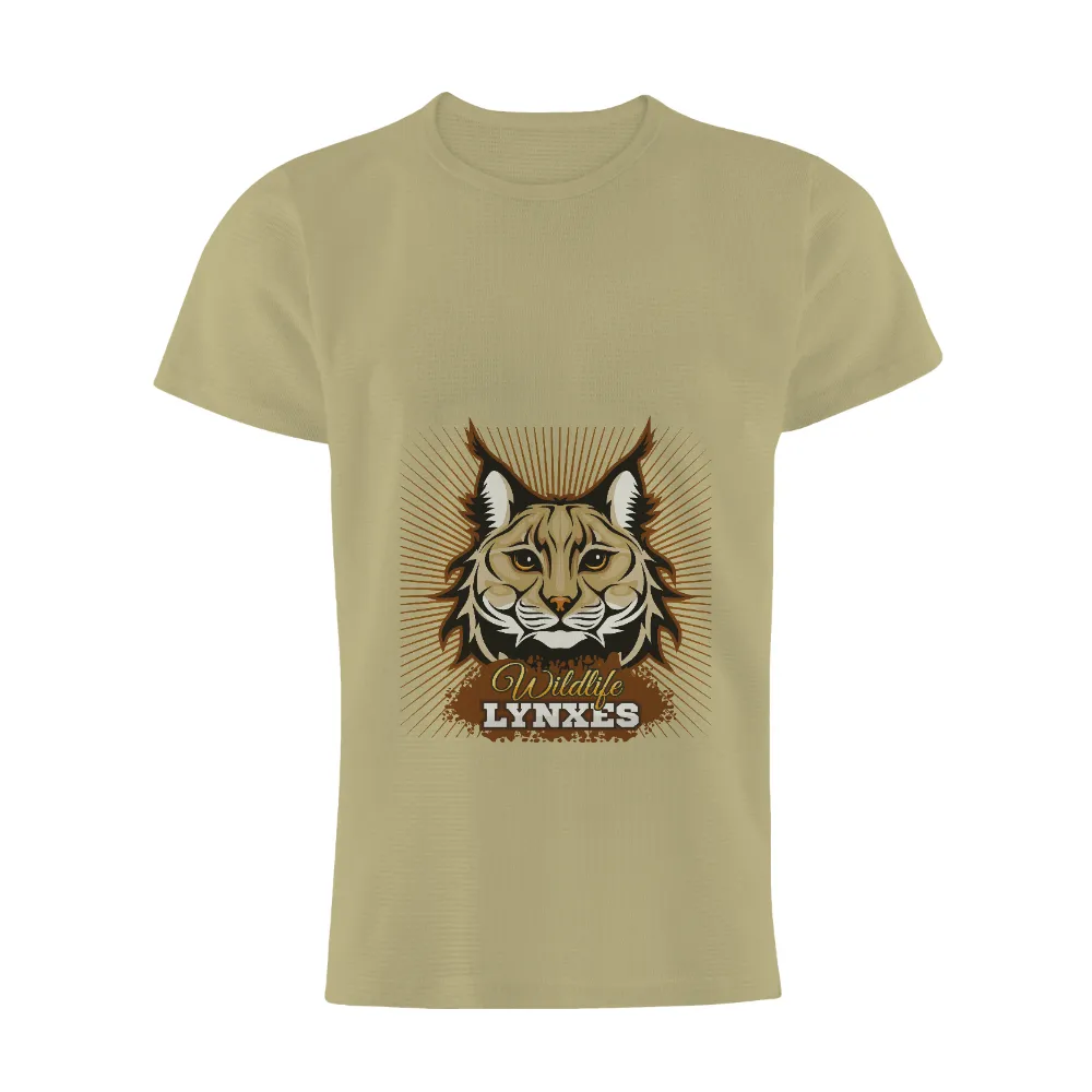 Shirts Graphic Tees: Wildlife Lynxes - Bold Spirit of Nature|t shirt animal crossing primark