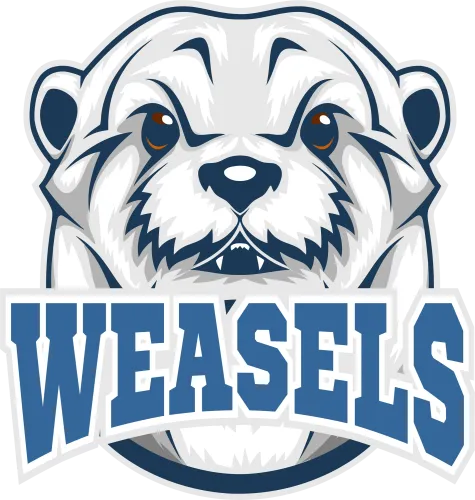 Custom T-Shirt Printing: Show Your Pride with the Weasels Mascot