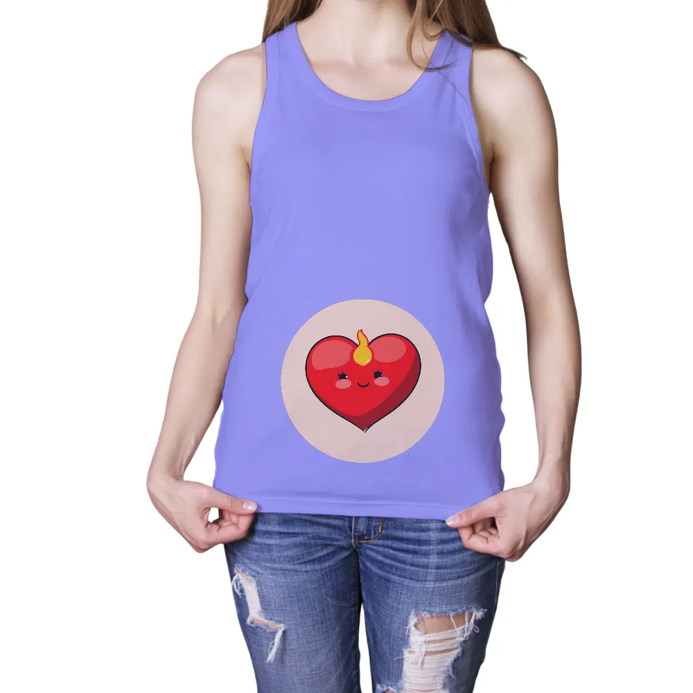 Custom T-Shirt Printing: Heart of Passion - Artistic Design|mlb logo shirt with heart