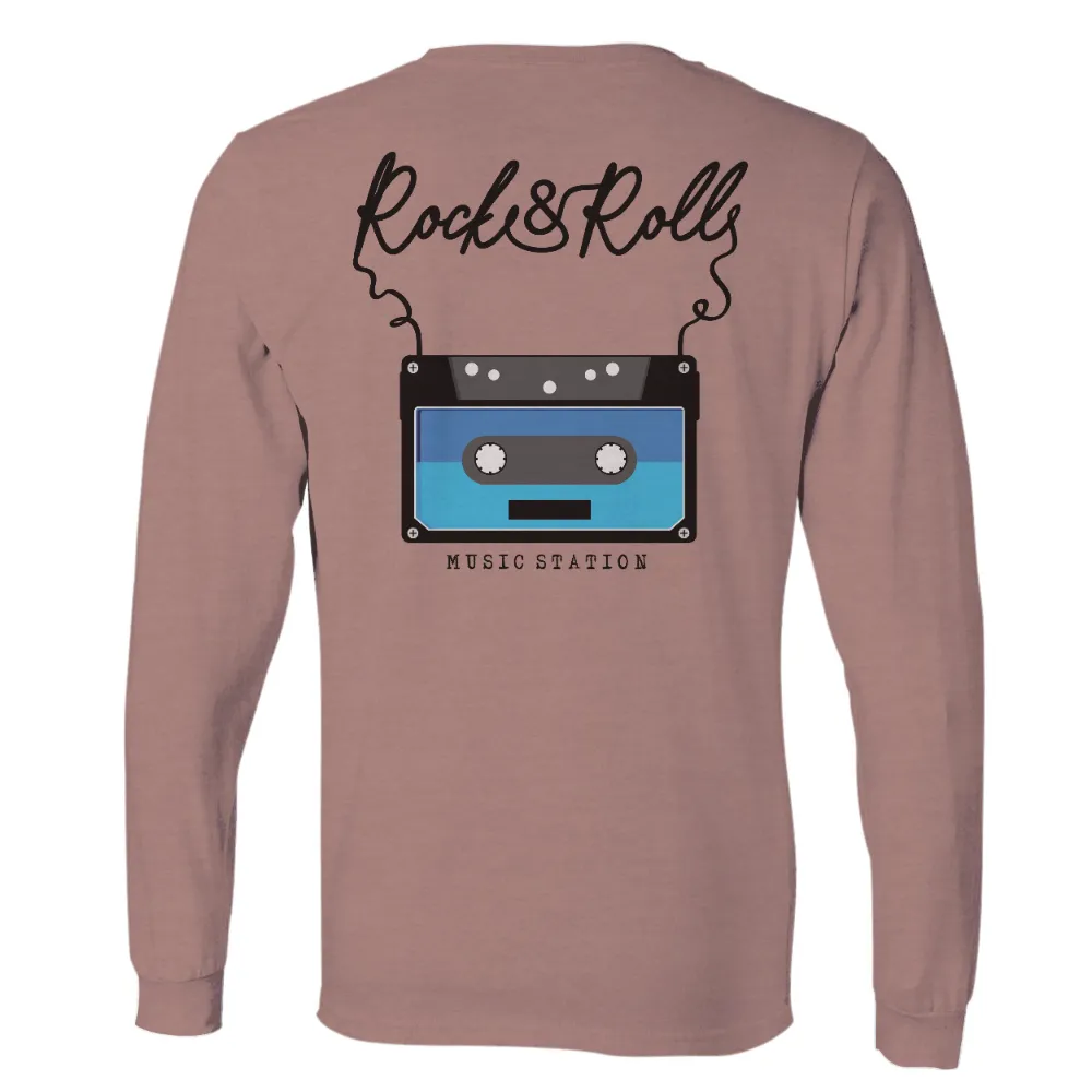 TShirt Design: Vintage Cassette Tape - Nostalgia and Music|freaknik 90s shirt