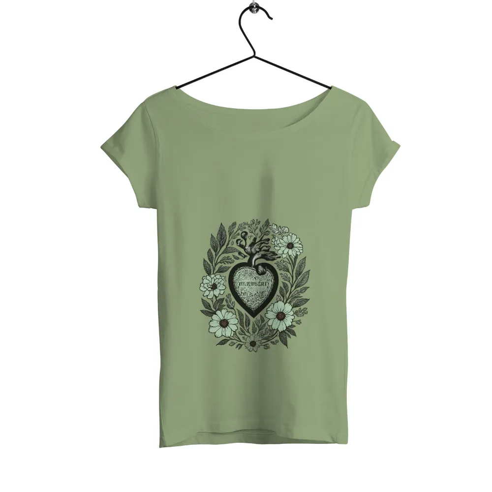 T-Shirts Pattern: Heart of Life - Artistic Designs|t shirt design online work