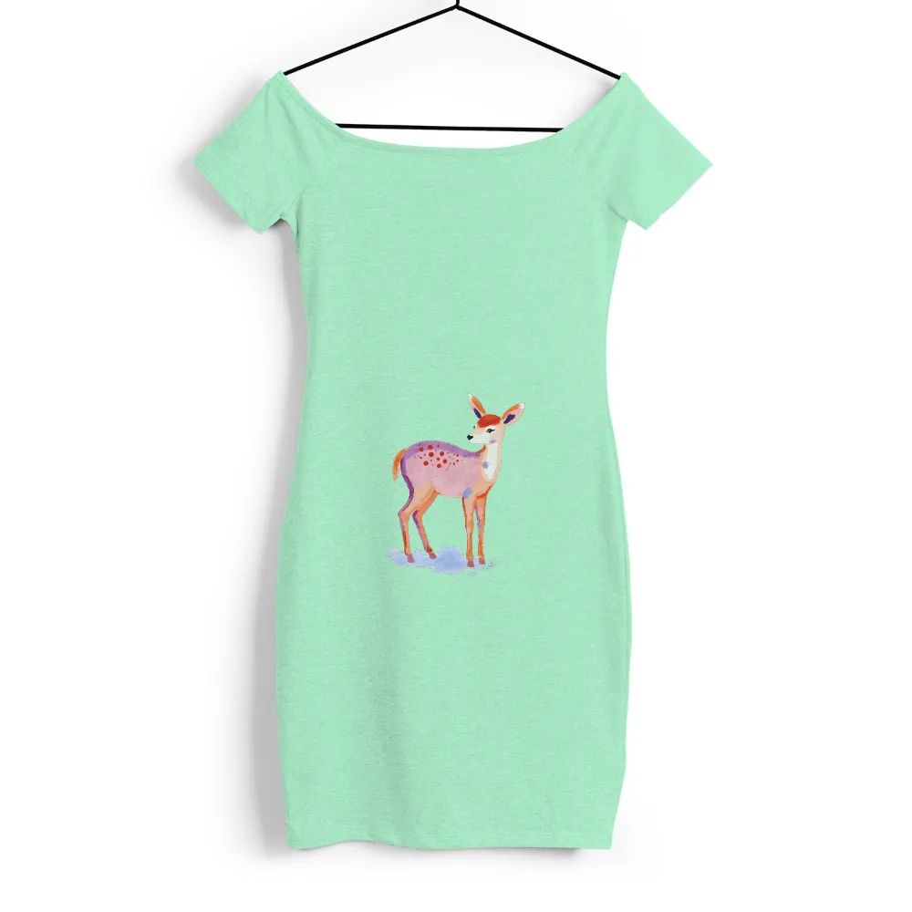 Custom T-Shirt Printing: Enchanting Deer Design - Magical, Whimsical, Winter Wonderland|willy's wonderland official t shirt