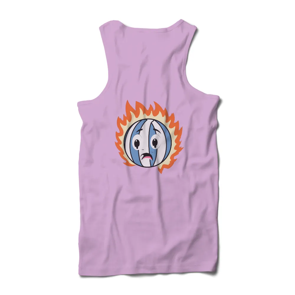 Customized Tee Shirts: Volleyball Flame - Sports Emotion|g force cartoon t shirt