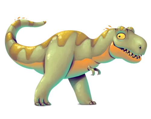 T-Shirts Design: Meet Rex - The Quirky Dinosaur