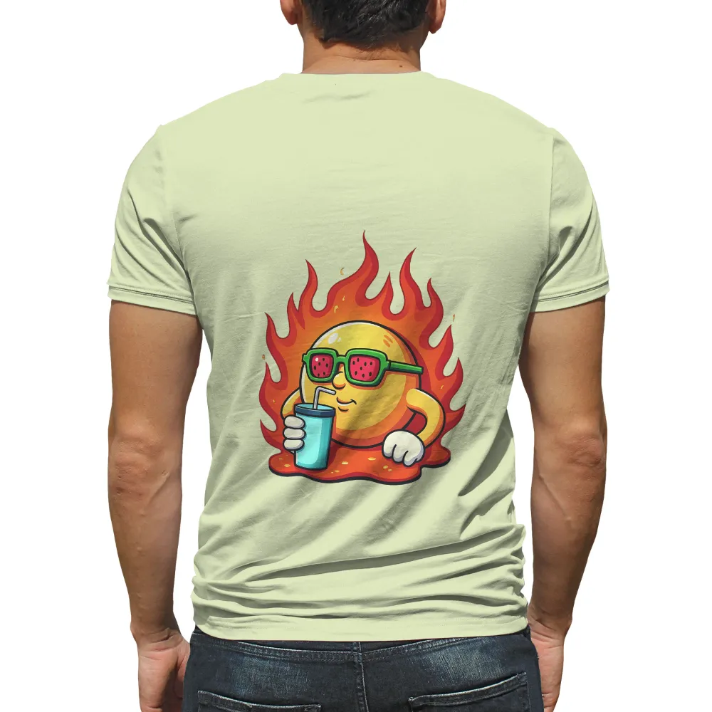 Tee Shirt Printing: Summer Sun with Watermelon Sunglasses| Fun summer vibe