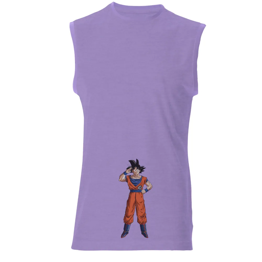 T-Shirts Custom: Goku's Iconic Orange Gi - Anime Hero|dragon ball super super hero tshirt