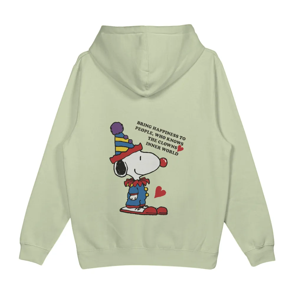 Custom T-Shirt Printing: Spread Joy with Snoopy's Clownish Dance|retro earth day shirt