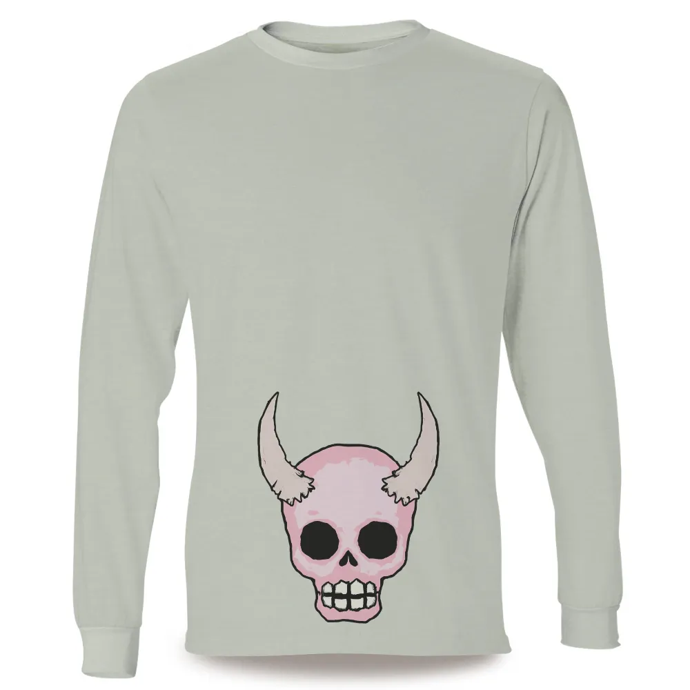 Pink Skull T-Shirt Printing: A Symbol of Beauty and Rebellion|bakugou in his skull shirt