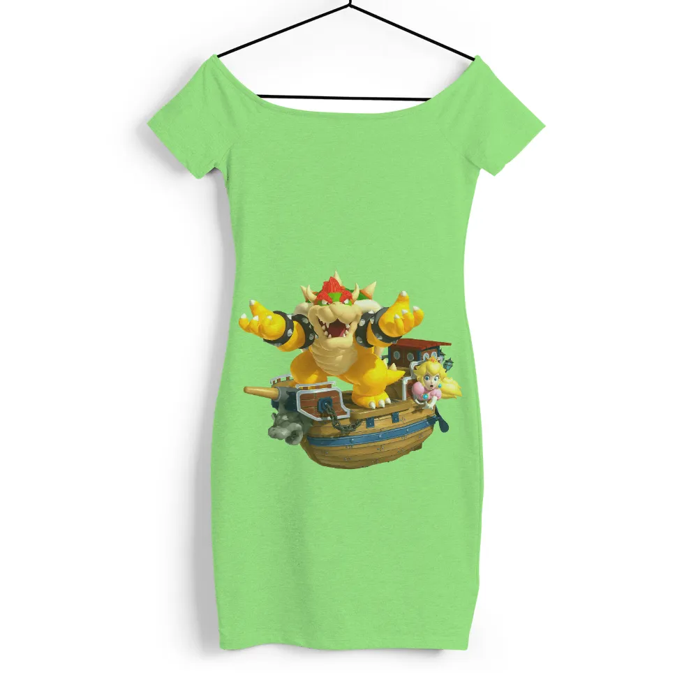 Tee Shirt Printing: Bowser vs Princess Peach - Retro Gaming Adventure|sanrio my hero academia shirt target