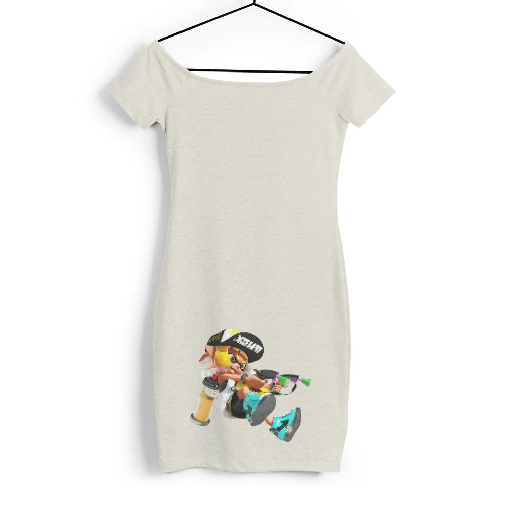 Shirts Graphic Tees: Marina from Splatoon - Gaming Pop Culture|pokemon x splatoon shirt