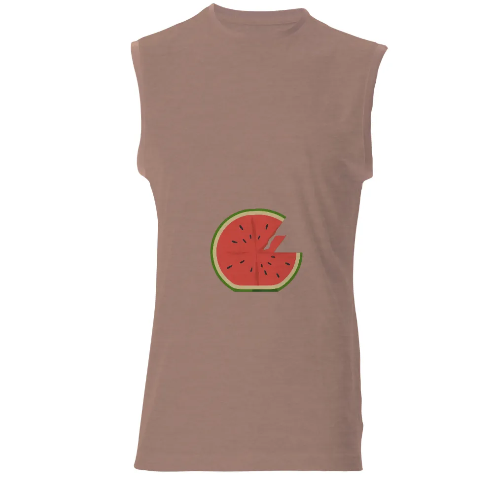 Watermelon Slice: A Playful Summer Discovery | TShirt Printing|cute white summer shirts