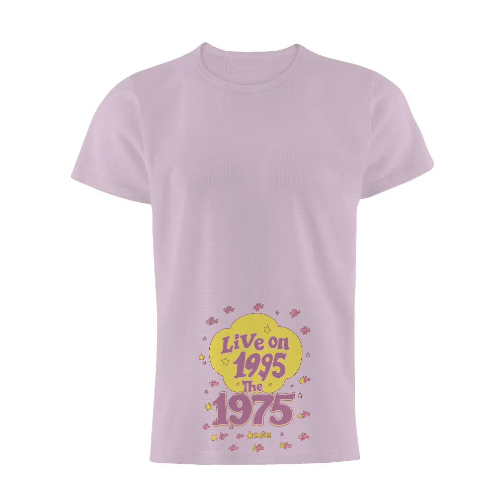 Retro Design: Celebrating the 1970s and 1990s with 'Live on 1995 The 1975'|90s vintage t shirts cheap