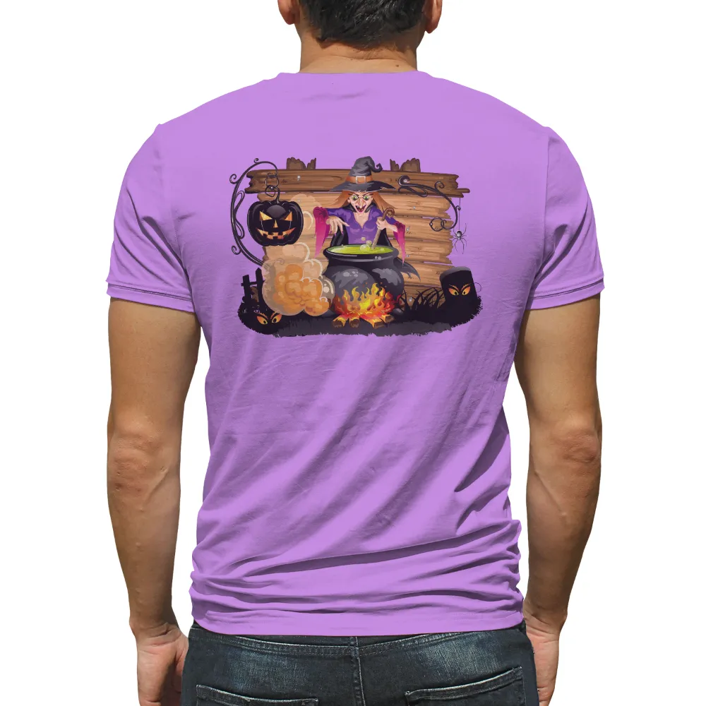 Tee Shirts Printed: Witch's Brew - Halloween Magic|bleached halloween shirts dollar tree