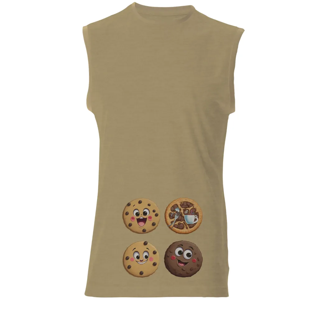 Custom Tee Shirts: Cheerful Cookies - Funny & Quotes|beer makes friends shirt