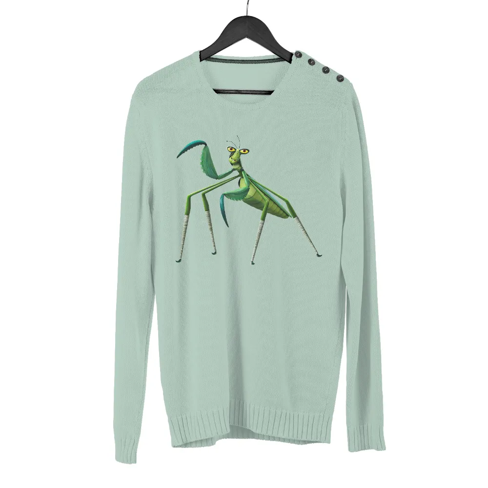 Praying Mantis T-Shirts Pattern: Wisdom and Strength|martial arts tee shirts