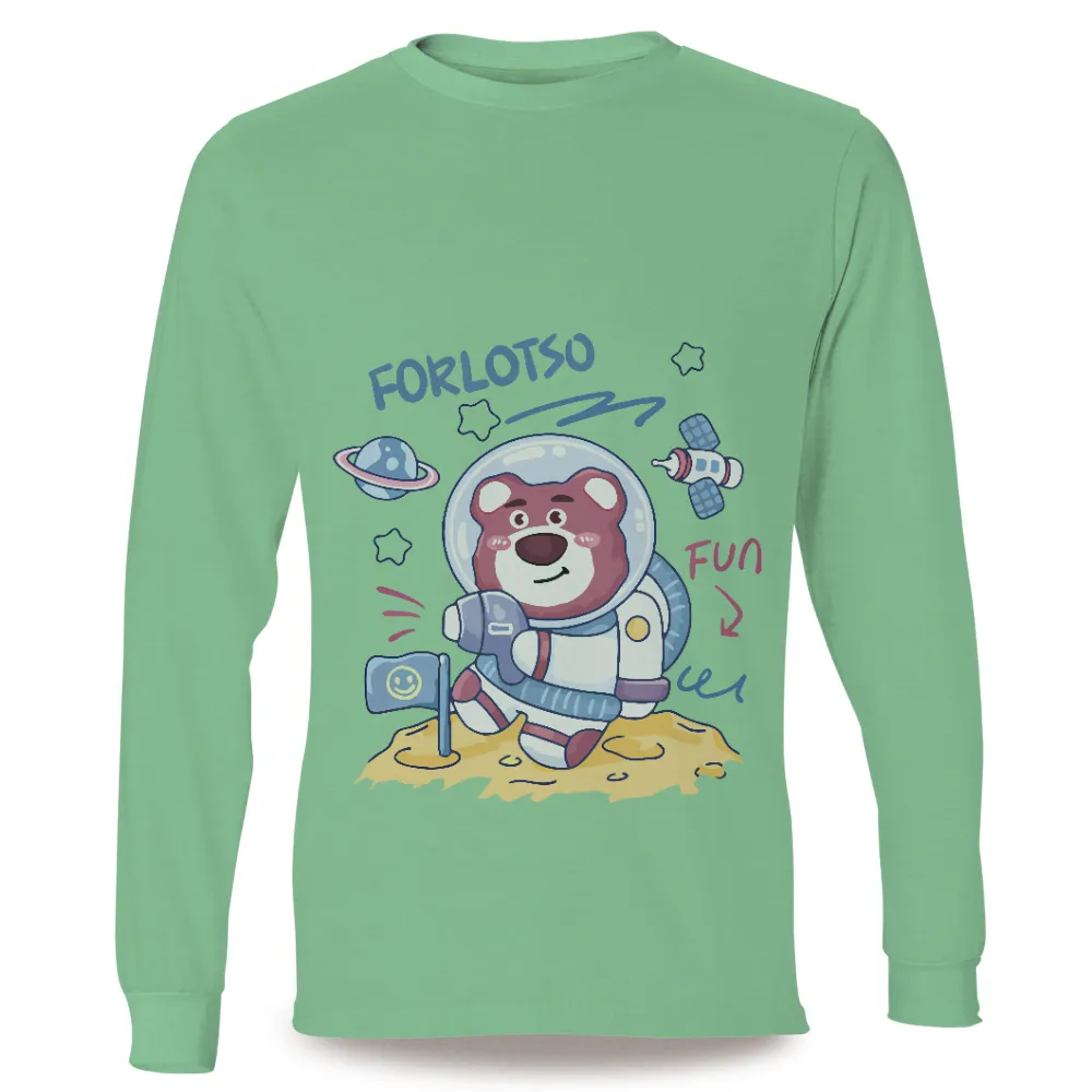 Tee Shirt Printing: Forlotso's Space Adventure with Smiley Flag|fun squad t shirt youtube