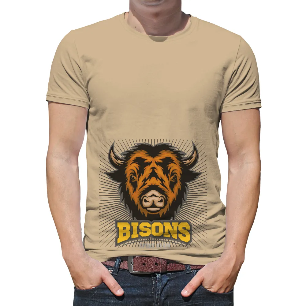 TShirt Printing: Bisons Sport Team - Strength and Unity|pro standard nba team logo shirt