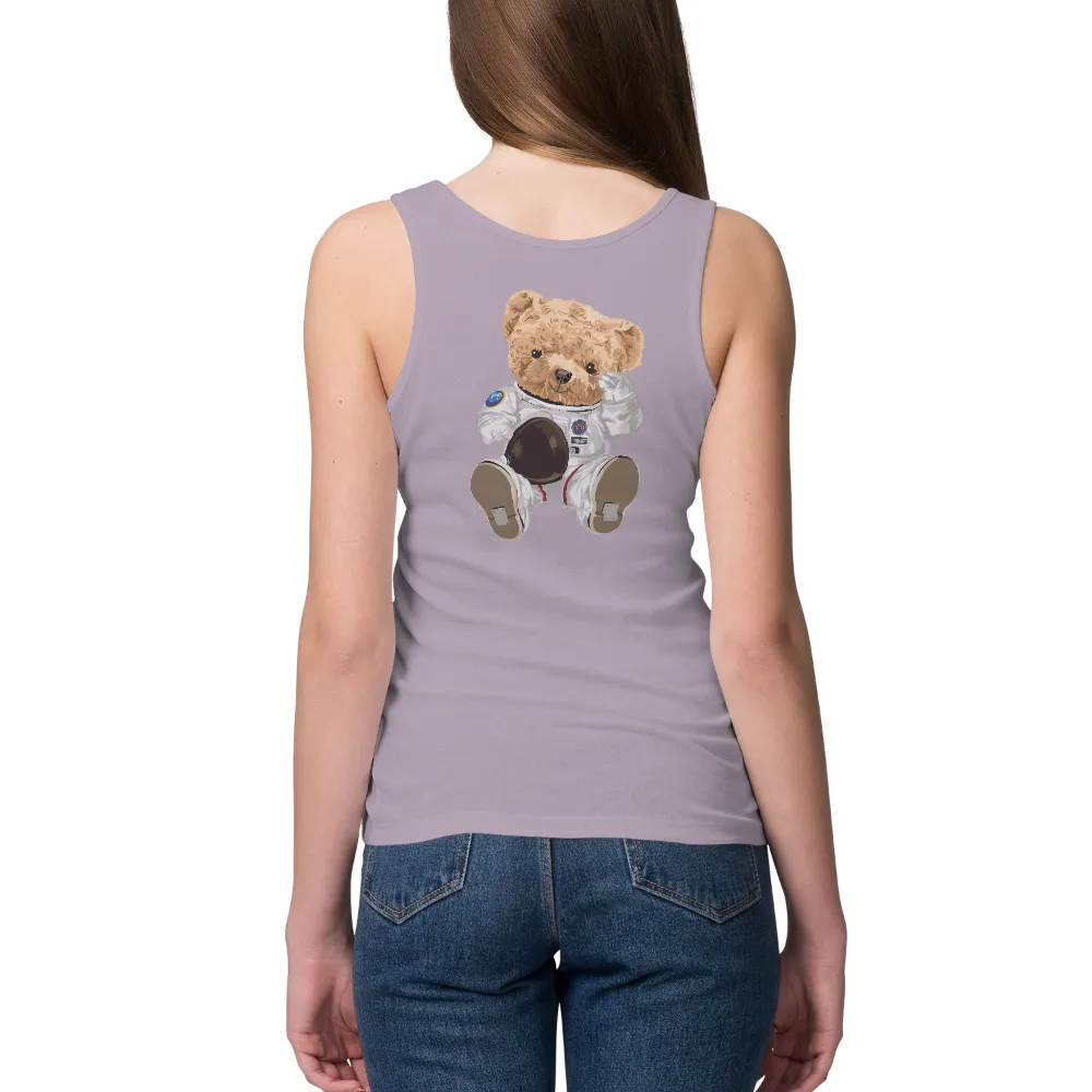 T-Shirts Custom: Teddy Bear Astronaut - Explore the Stars|custom pop art t shirts