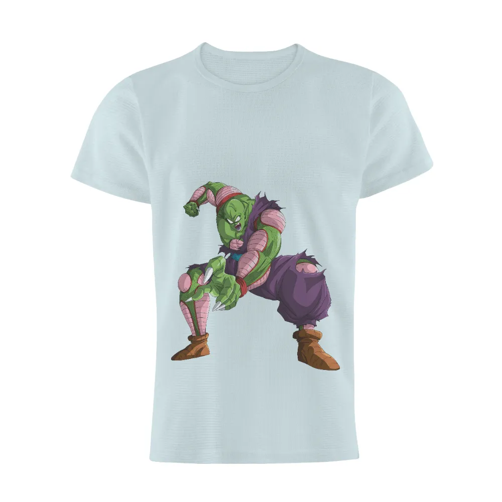 Tee Shirts Printed: Piccolo - Anime Warrior in Action|action network nhl