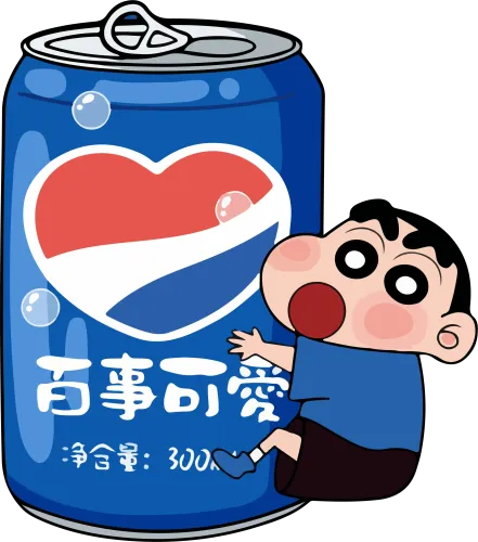 T-Shirts Design: Shin-chan's Magical Soda Adventure