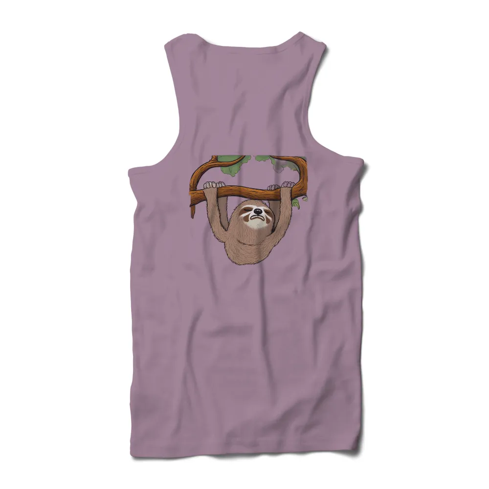 TShirt Design: Sam the Sloth - Peaceful Existence|octopus jungle trousers