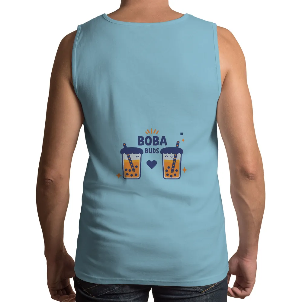 T-Shirts Custom: Boba Buds - Cute Friendship Design|cute mardi gras shirts for women