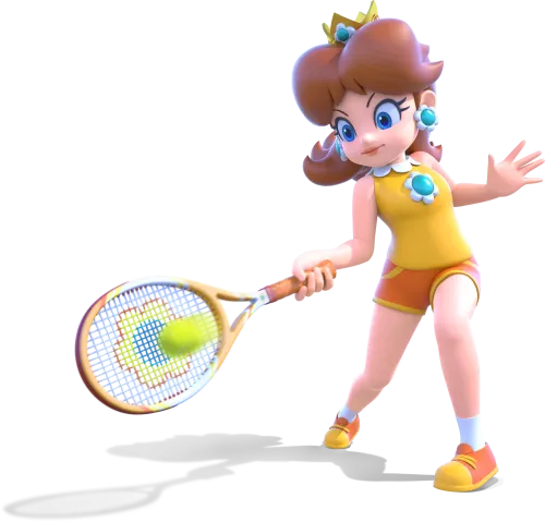 Tee Shirt Printing: Princess Daisy's Tennis Adventure