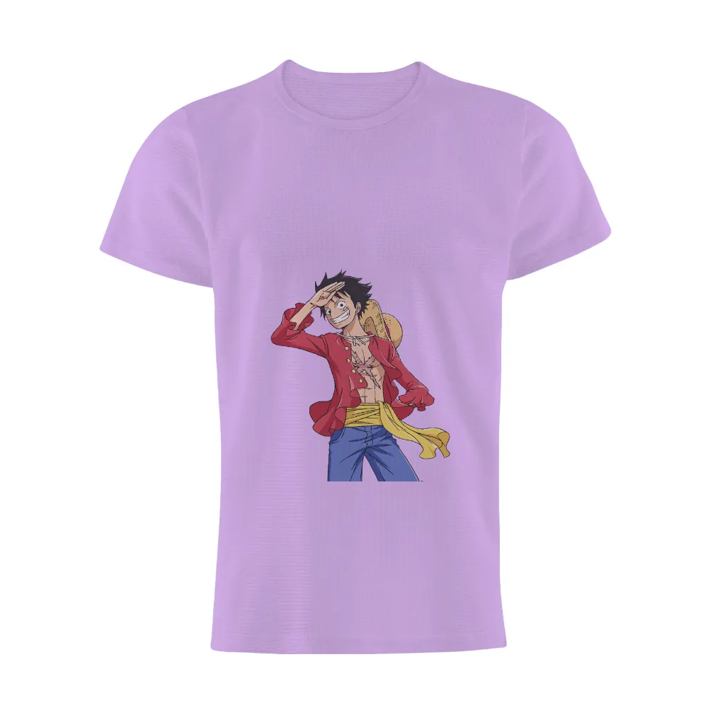 Tee Shirt Printing: Luffy's Iconic Spirit - Anime Adventure|best pirate t shirts