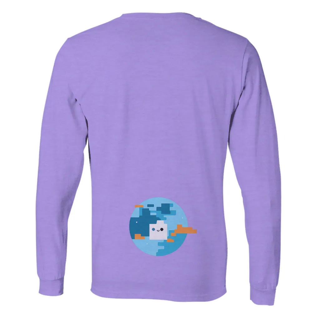 T-Shirts Custom: Pixel Pete's Adventure in the Sky|Whimsical pixel art character