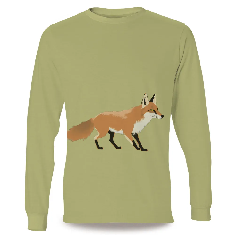 TShirt Design: The Wise Fox - Artistic Designs|endor forest summer camp shirt