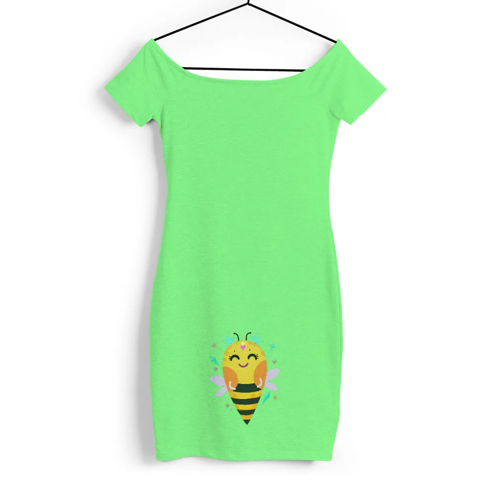 Graphic Tees: Whimsical Bee Spread Happiness and Positivity|hermano bee shirt