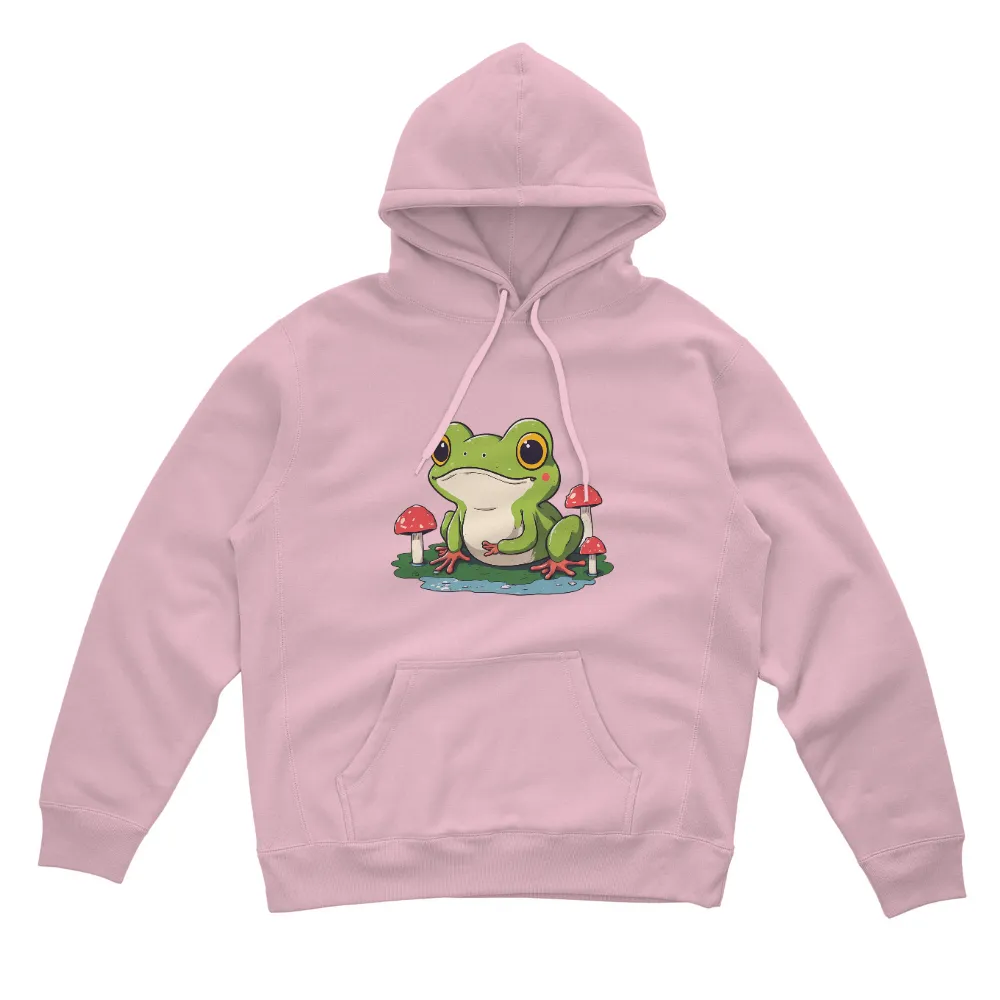 Custom Tee Shirts: Whimsical Frog in the Forest|cute frog t shirt roblox