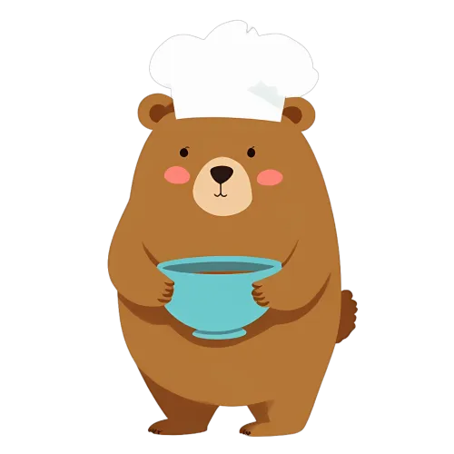 TShirt Printing: Benny the Chef Bear Brings Joy Through Cooking