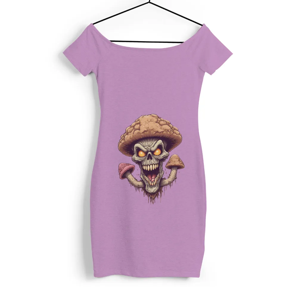 Graphic Tees: Mushroom Guardian - Artistic Designs| Ancient being protecting sacred mushrooms