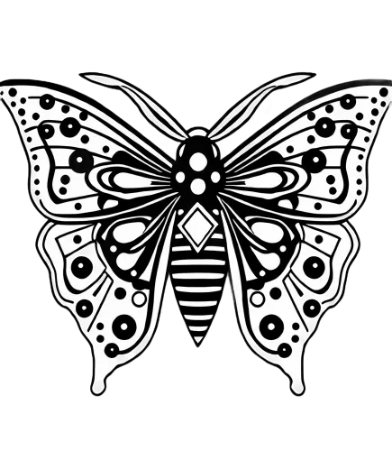 Customized Tee Shirts: Butterfly Transformation | Artistic Designs