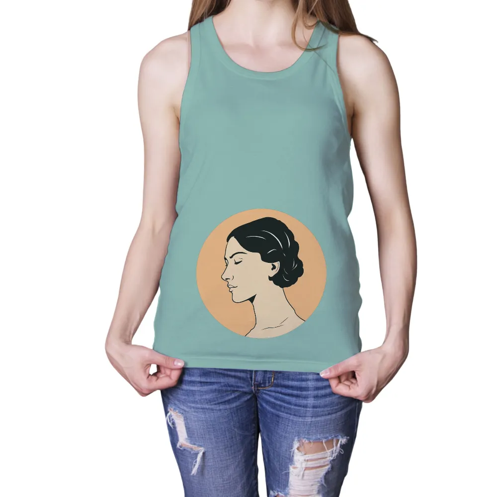 Custom T-Shirt Printing: Vintage Elegance - Timeless Beauty and Grace|mother's day classic merchandise