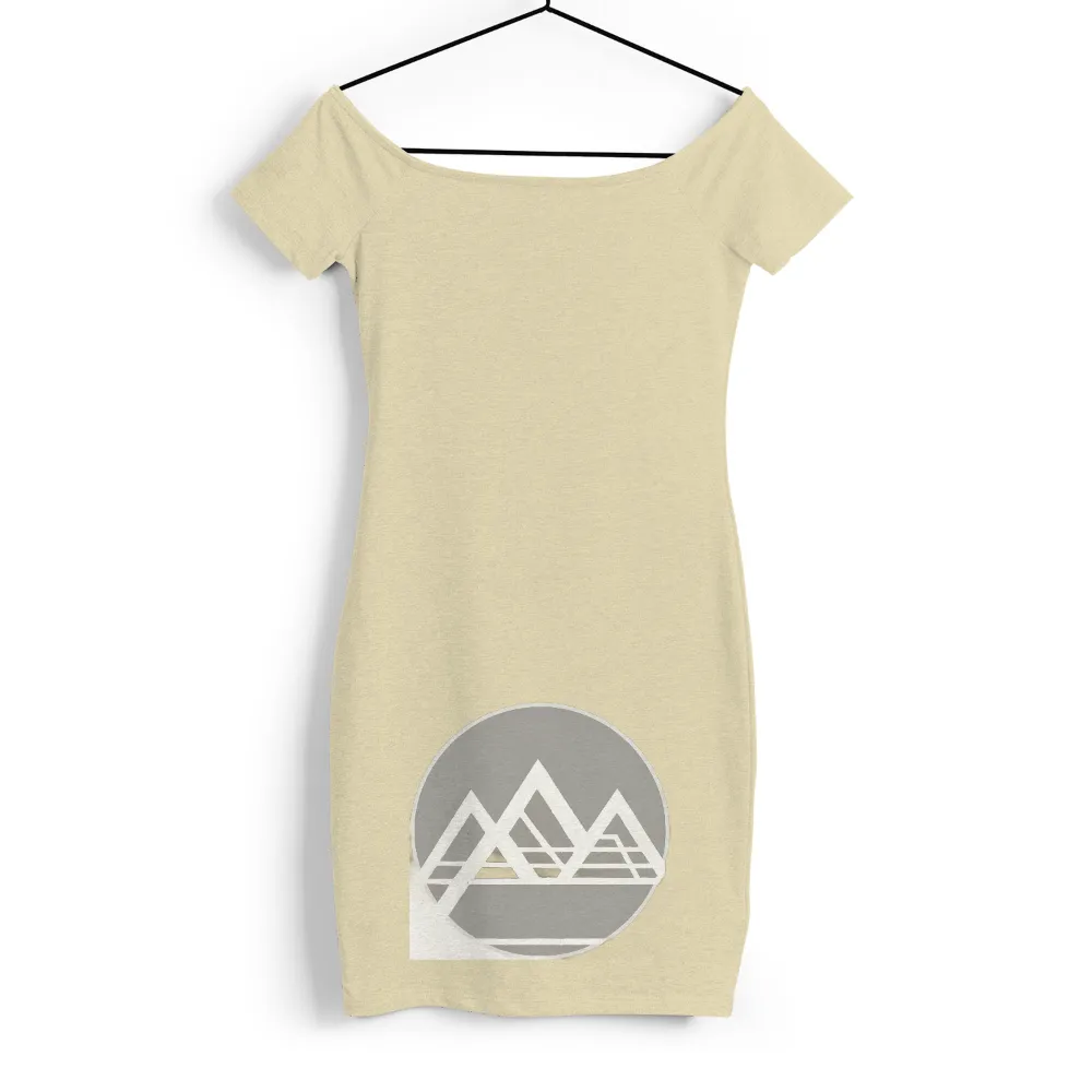 TShirt Design: Minimalist Mountains - Strength and Harmony|nhl outdoor games 2023