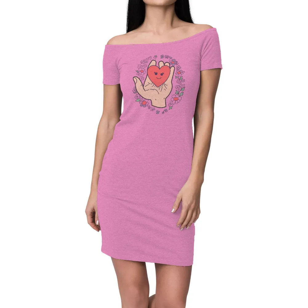 Shirts Graphic Tees Love Heart Flowers Compassion|i love hazel mae shirt