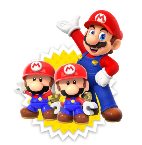 TShirt Design: Mario and Mini Marios Adventure