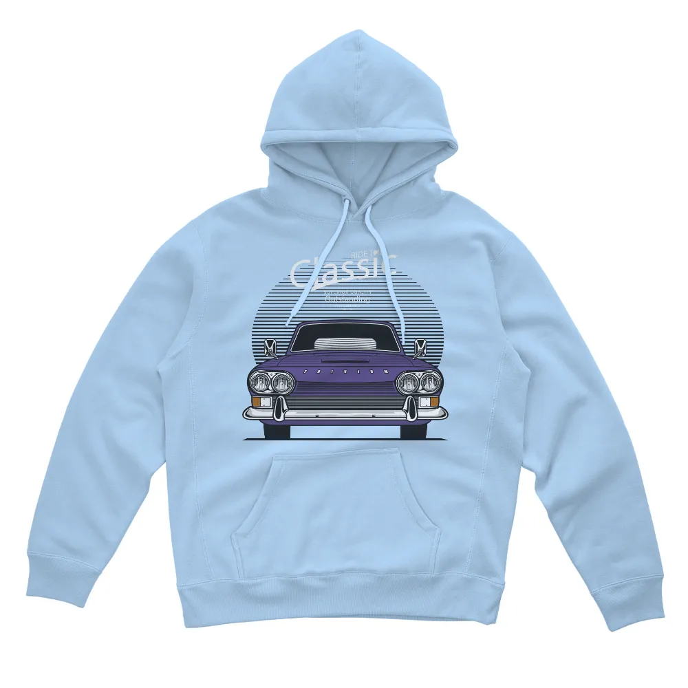 Tee Shirt Printing: Celebrate Classic Car Heritage with Purple Trivium Design|golden state vintage tee